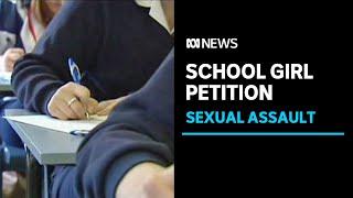 Gadis sekolah dan penyintas kekerasan seksual menandatangani petisi yang terinspirasi oleh Brittany Higgins | Berita ABC