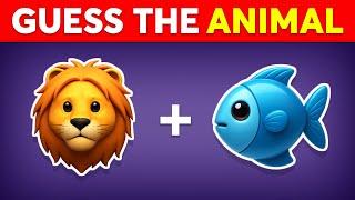 Can You Guess the ANIMAL by Emoji?  Emoji Quiz | Monkey Quiz