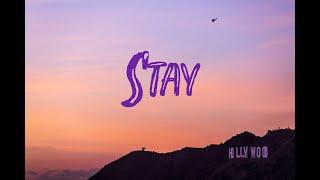 The Kid LAROI feat Justin Bieber - Stay (Lyric Video)