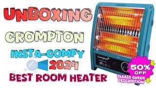 Crompton Insta Comfy Room Heater || #crompton #roomheater #cromptonroomheater #800w