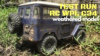 TEST RUN RC WPL C34 WEATHERED MODELS