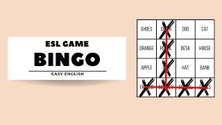 ESL Games - Bingo Classroom Game #eslgames