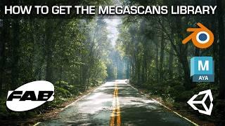 How to Get Megascans for all 3D Software