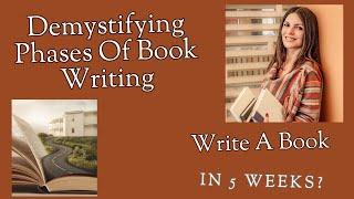 Write A Book In 5 Weeks? #AuthorTube #AmWriting #AIWriting