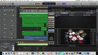 Teste de gravaçāo com SSD5 Steven Slate Drums (Versão Fre)