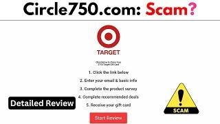 FREE $750 Gift Card? Circle750.com SCAM!