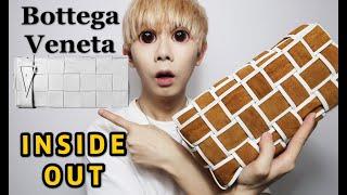 Inside Out? the Bottega Veneta BV Mens Belt Cassette Bag Review / White Color Designer Leather Goods