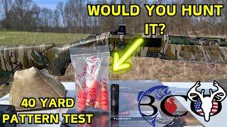 patterning the mossberg 940 pro turkey with lights out ammo low recoil tss load | bco review |