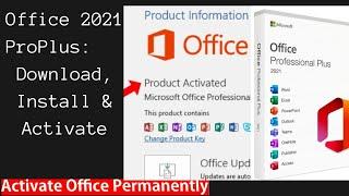 Office 2021 Professional Plus download - Microsoft Office 2021 download, Install and activate