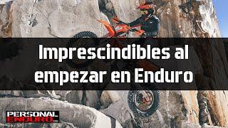 Imprescindibles al empezar a hacer enduro en moto