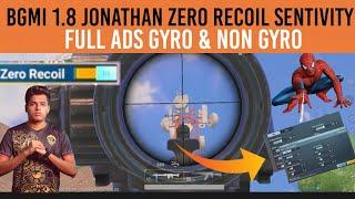 BGMI NO RECOIL SENSITIVITY  • NO RECOIL SENSITIVITY AFTER UPDATE 1.8.0•BGMI BEST SENSITIVITY