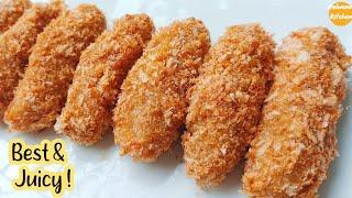 Chicken Fingers Recipe | How To Make Chicken Fingers At Home | Nolwenn Kitchen