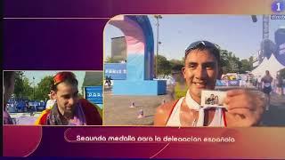 Álvaro Martín, MEDALLA de BRONCE en 20km marcha