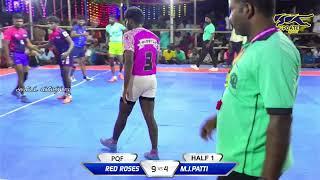 PQF | RED ROSES vs MANCHANAYAKANPETTI #NOCHAIODAIPATTI Mens  Kabaddi Tournament-23