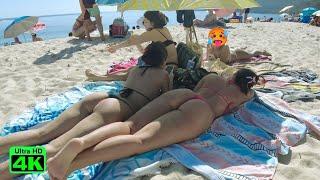 Bikini Beach - Hot sun on the beaches of Portugal - Beach Walk