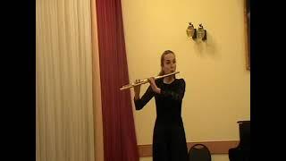 C. Cristaldi, “Reflexes” (2018. Flute:) Golikova Maria, Lyceum of Arts St. Petersburg