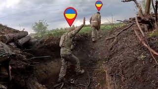 Exclusive footage of Russian attack! Ukrainian Armed Forces Surrender! GoPro Battle Footage