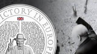 The Winston Churchill VE Day Speech 5oz Masterpiece Coin