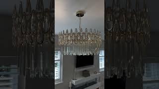 Fall Ambiance Cozy up with Homary’s Modern Crystal Chandelier this fall!  #homary #homedesign