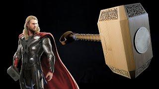 Making Thor's hammer, Mjolnir