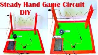 steady hand game electricity science project using solar panel model  | DIY | howtofunda | inspire