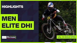 Val di Sole - Men Elite DHI Highlights | 2024 WHOOP UCI Mountain Bike World Cup