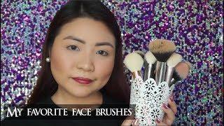 MY FAVORITE FACE BRUSHES