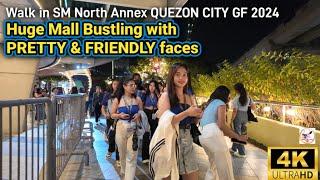 Huge Mall Bustling with Pretty & Friendly Faces | Walk in SM North GF, Quezon City