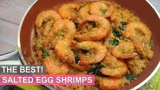 THE BEST SALTED EGG SHRIMP | HUNGRY MOM COOKING