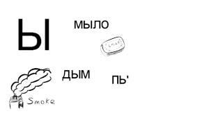Russian letter "Ы". How to pronounce.