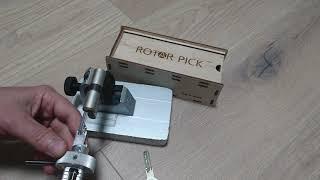 Locksmith tool for cylinder IKON RW6 Rotorpick.com