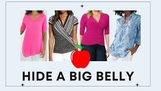 Spring 2022 Most Flattering on-trend TOPS for APPLE BODY Shape! OVER 50 Fashion