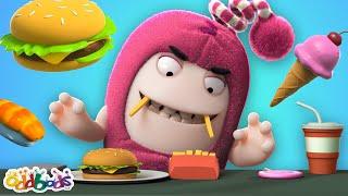 Food Adventures with ODDBODS! | 4 HOURS | BEST Oddbods Marathon | 2023 Funny Cartoons for Kids