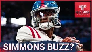 EXCLUSIVE: Austin Simmons IMPRESSIVE Talking Jaxson Dart, Lane Kiffin and OLE MISS Spring Newcomers