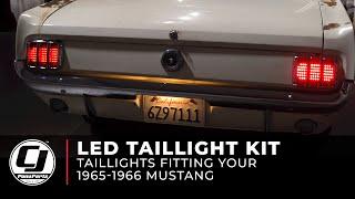 1965-1966 Mustang Install | LED Taillight Kit