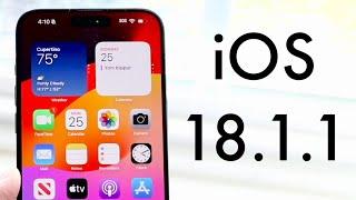 iOS 18.1.1 Has a Problem