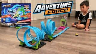 Arlo’s new race track Cyber Raceway by Adventure Force