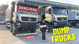 DONGFENG 8x4 DFH3310A26 DUMP TRUCKS FOR SALE ||  Autoking Global Commercial Vehicles