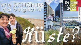 Wie schön ist die belgische Küste ? | Westende | Ostende | Cadzand | Haustausch Belgien 2022 VLOG #2