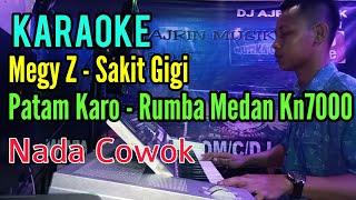 Sakit Gigi - Megy Z [Karaoke] Patam Karo Kn7000 - Nada Cowok