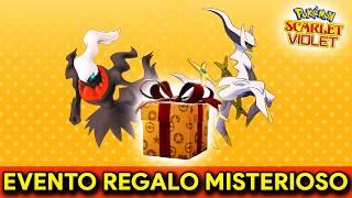 un Nuevo Evento de Regalo Misterioso de Pokemon Miticos Singulares para Pokemon Escarlata y Purpura