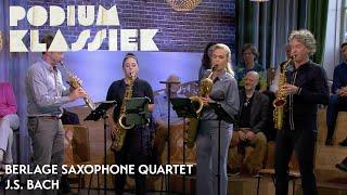 Berlage Saxophone Quartet - J.S. Bach - Goldbergvariaties: Quodlibet | Podium Klassiek
