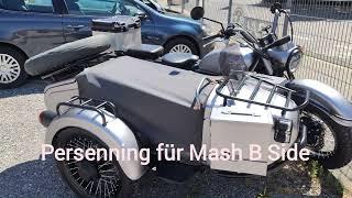 Mash B Side 500, SWM Urban 525 Sidecar Cover, Persenning Made in Germany