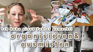 ALLES NEU ORGANISIEREN & ausmisten im Eingang & Wohnzimmer | ganz viel Putzmotivation