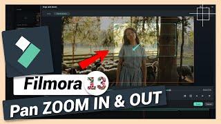 Pan Zoom in and Zoom Out Effect | Filmora 12 & 13 Tutorial