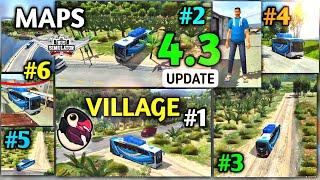 Full Village Graphics & Maps! Big Update 4.3 in Bus Simulator Indonesia By Maleo | Bus Gameplay