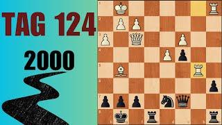 Ich spiele jeden Tag Schach bis 2000 ELO - Tag 124