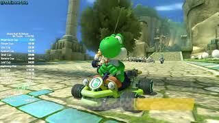 Mario Kart 8 Deluxe All 96 Tracks 200cc Speedrun in 3:06:48 [Current World Record]