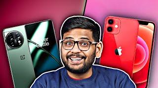 Top 5 Smartphones Under Rs. 50,000 - OnePlus | Samsung | Apple