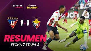 Liga de Quito 1 - 1 El Nacional / Resumen Fecha 7 / 2da Etapa / LigaPro Ecuabet